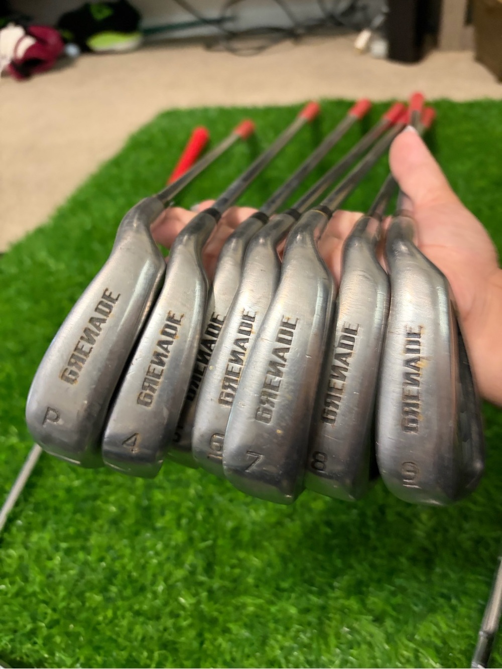 Men’s Black Iron Golf Club Set - Sleek Black Finish